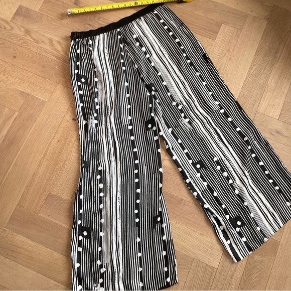 ELEVENSES for Anthropologie palazzo pants size L - Picture 6 of 15